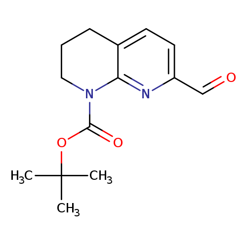 O=Cc1ccc2c(n1)N(CCC2)C(=O)OC(C)(C)C