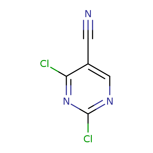 N#Cc1cnc(nc1Cl)Cl