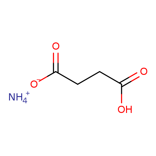 [O-]C(=O)CCC(=O)O.[NH4+]