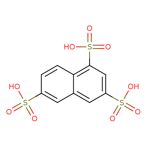 OS(=O)(=O)c1ccc2c(c1)cc(cc2S(=O)(=O)O)S(=O)(=O)O