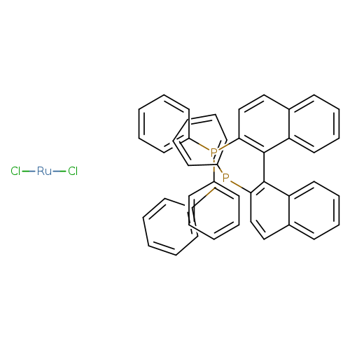 c1ccc(cc1)P(c1ccc2c(c1c1c(ccc3c1cccc3)P(c1ccccc1)c1ccccc1)cccc2)c1ccccc1.Cl[Ru]Cl