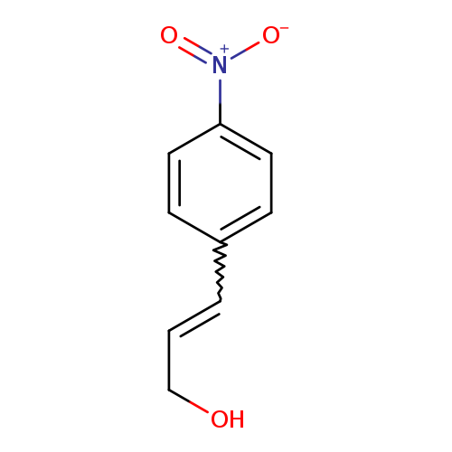 OCC=Cc1ccc(cc1)[N+](=O)[O-]