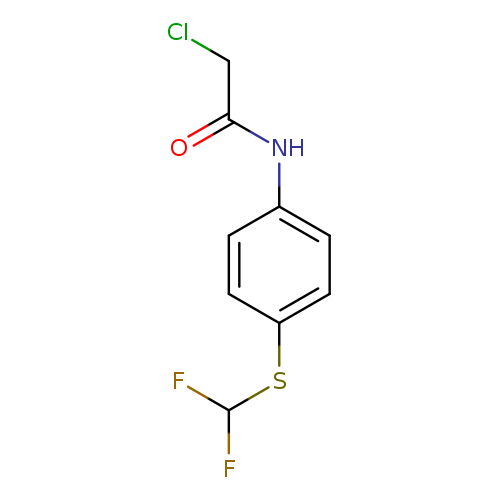 ClCC(=O)Nc1ccc(cc1)SC(F)F
