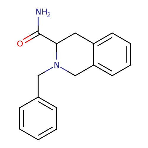 NC(=O)C1Cc2ccccc2CN1Cc1ccccc1