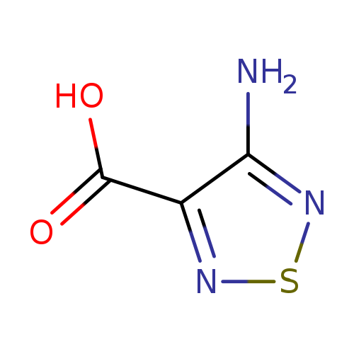 Nc1nsnc1C(=O)O