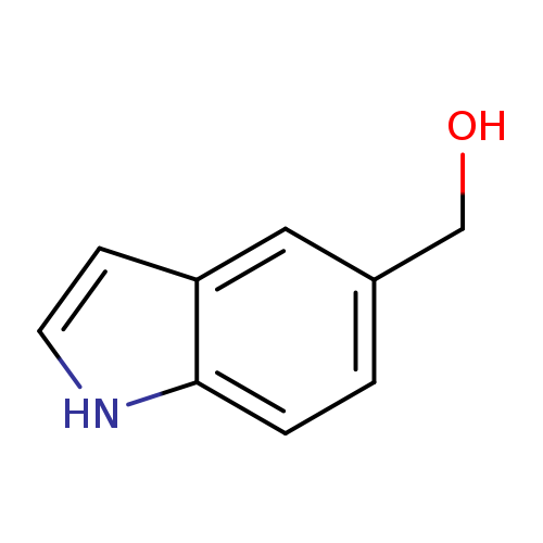 OCc1ccc2c(c1)cc[nH]2