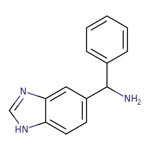 NC(c1ccc2c(c1)nc[nH]2)c1ccccc1