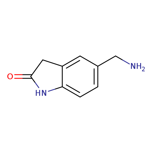 NCc1ccc2c(c1)CC(=O)N2