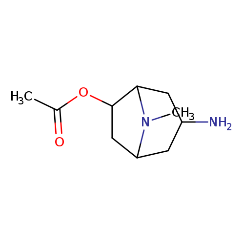 NC1CC2CC(C(C1)N2C)OC(=O)C