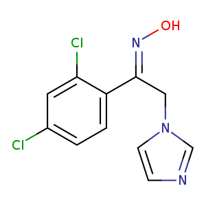O/N=C(/c1ccc(cc1Cl)Cl)Cn1cncc1