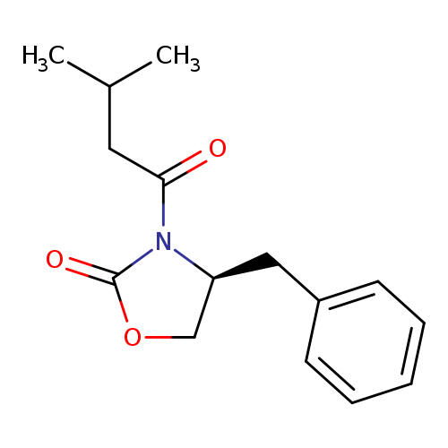 CC(CC(=O)N1C(=O)OC[C@@H]1Cc1ccccc1)C