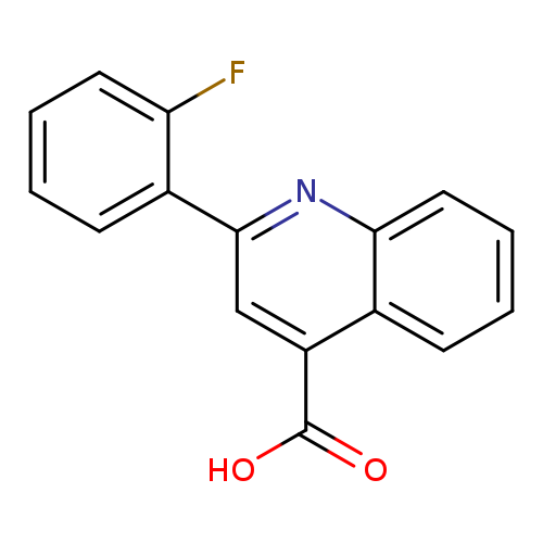 Fc1ccccc1c1nc2ccccc2c(c1)C(=O)O