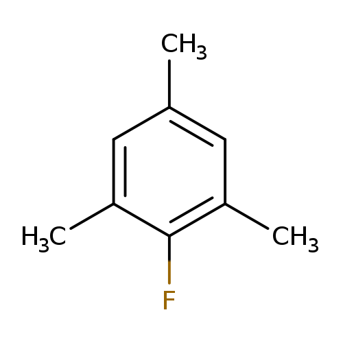 Cc1cc(C)c(c(c1)C)F