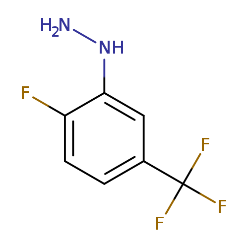 NNc1cc(ccc1F)C(F)(F)F