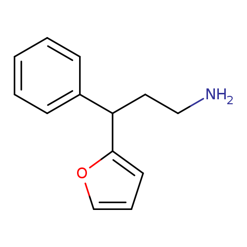 NCCC(c1ccco1)c1ccccc1