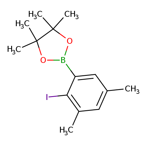 Cc1cc(C)c(c(c1)B1OC(C(O1)(C)C)(C)C)I