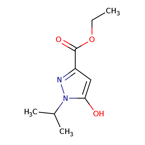 CCOC(=O)c1nn(c(c1)O)C(C)C