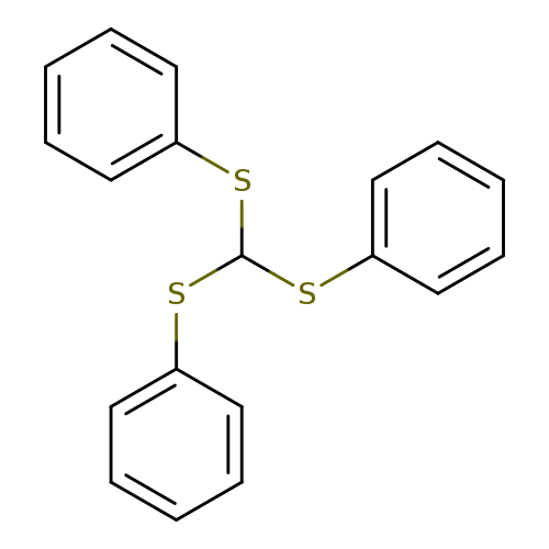 c1ccc(cc1)SC(Sc1ccccc1)Sc1ccccc1