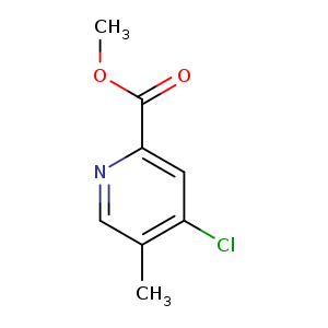 COC(=O)c1ncc(c(c1)Cl)C