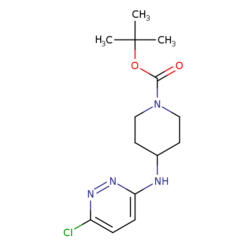 O=C(N1CCC(CC1)Nc1ccc(nn1)Cl)OC(C)(C)C