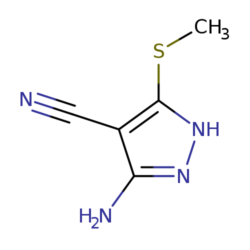 CSc1[nH]nc(c1C#N)N