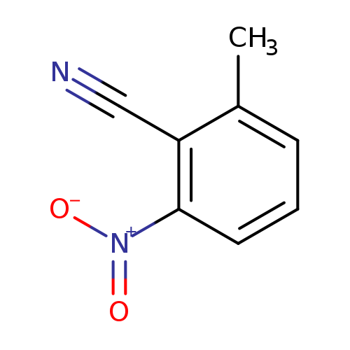 N#Cc1c(C)cccc1[N+](=O)[O-]