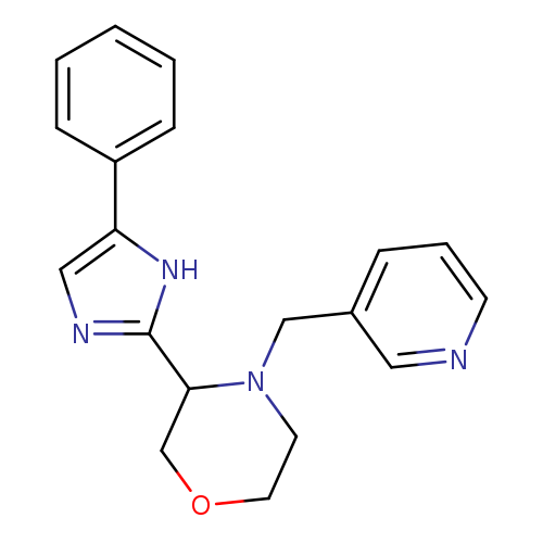 c1ccc(cc1)c1cnc([nH]1)C1COCCN1Cc1cccnc1