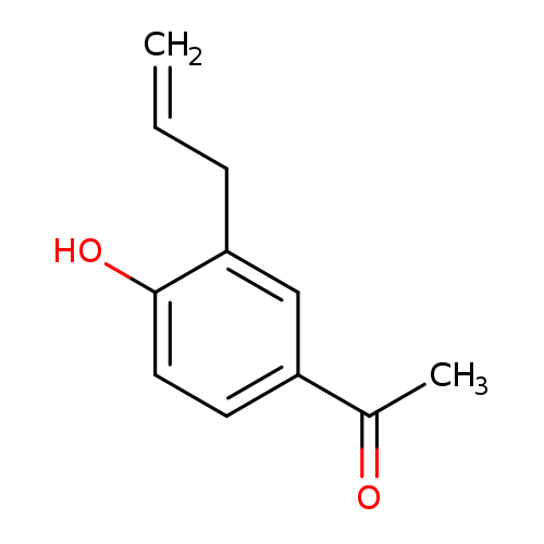 C=CCc1cc(ccc1O)C(=O)C