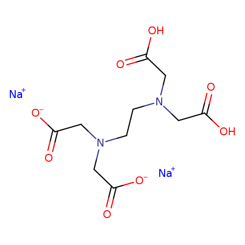 [O-]C(=O)CN(CC(=O)[O-])CCN(CC(=O)O)CC(=O)O.[Na+].[Na+]