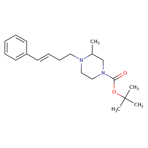 CC1CN(CCN1CC/C=C/c1ccccc1)C(=O)OC(C)(C)C