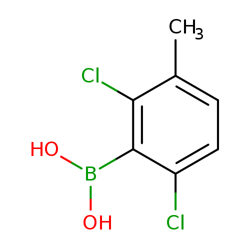 OB(c1c(Cl)ccc(c1Cl)C)O