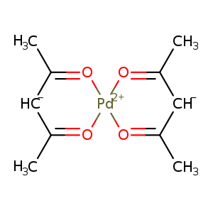 CC1=[O][Pd+2]2([O]=C([CH-]1)C)[O]=C(C)[CH-]C(=[O]2)C