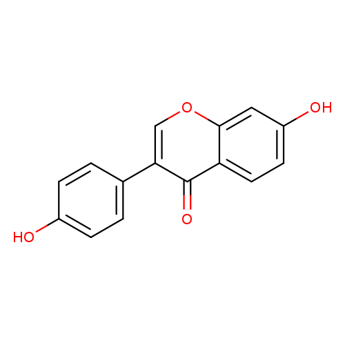 Oc1ccc(cc1)c1coc2c(c1=O)ccc(c2)O