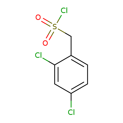 Clc1ccc(c(c1)Cl)CS(=O)(=O)Cl