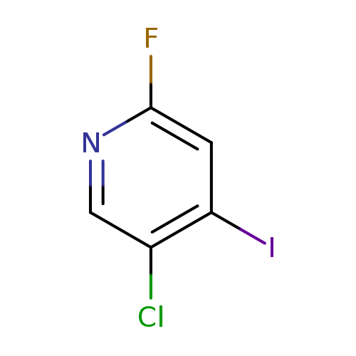 Fc1ncc(c(c1)I)Cl