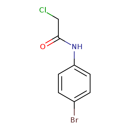 ClCC(=O)Nc1ccc(cc1)Br