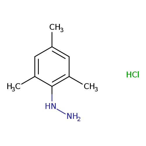 NNc1c(C)cc(cc1C)C.Cl