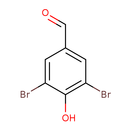 O=Cc1cc(Br)c(c(c1)Br)O