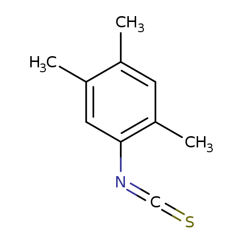 S=C=Nc1cc(C)c(cc1C)C