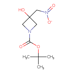 O=C(N1CC(C1)(O)C[N+](=O)[O-])OC(C)(C)C