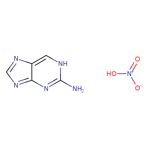 Nc1nc2ncnc2c[nH]1.[O-][N+](=O)O