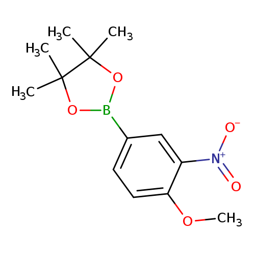 COc1ccc(cc1[N+](=O)[O-])B1OC(C(O1)(C)C)(C)C