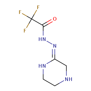 O=C(C(F)(F)F)N/N=C/1NCCNC1