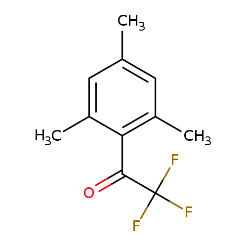 Cc1cc(C)c(c(c1)C)C(=O)C(F)(F)F