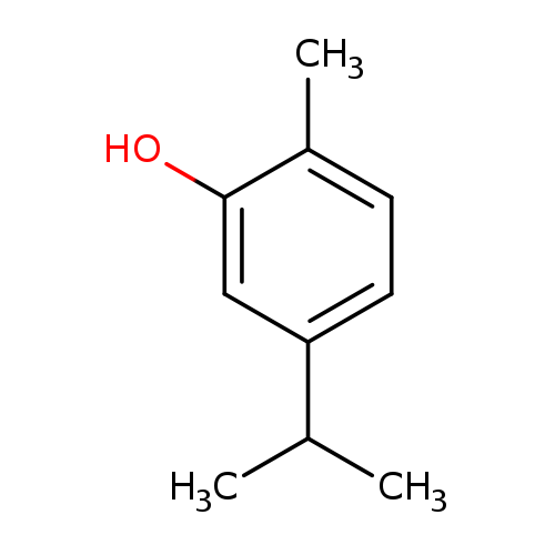 CC(c1ccc(c(c1)O)C)C