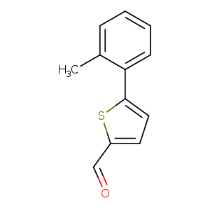 O=Cc1ccc(s1)c1ccccc1C
