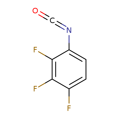 O=C=Nc1ccc(c(c1F)F)F
