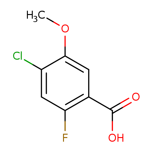 COc1cc(C(=O)O)c(cc1Cl)F