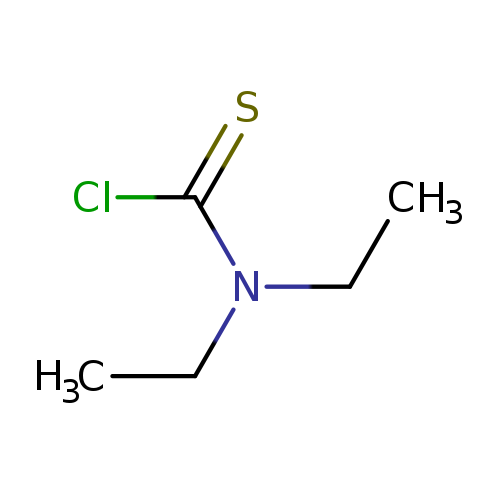 CCN(C(=S)Cl)CC