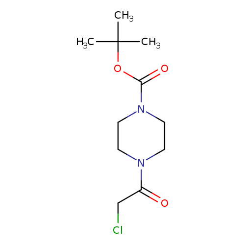 ClCC(=O)N1CCN(CC1)C(=O)OC(C)(C)C